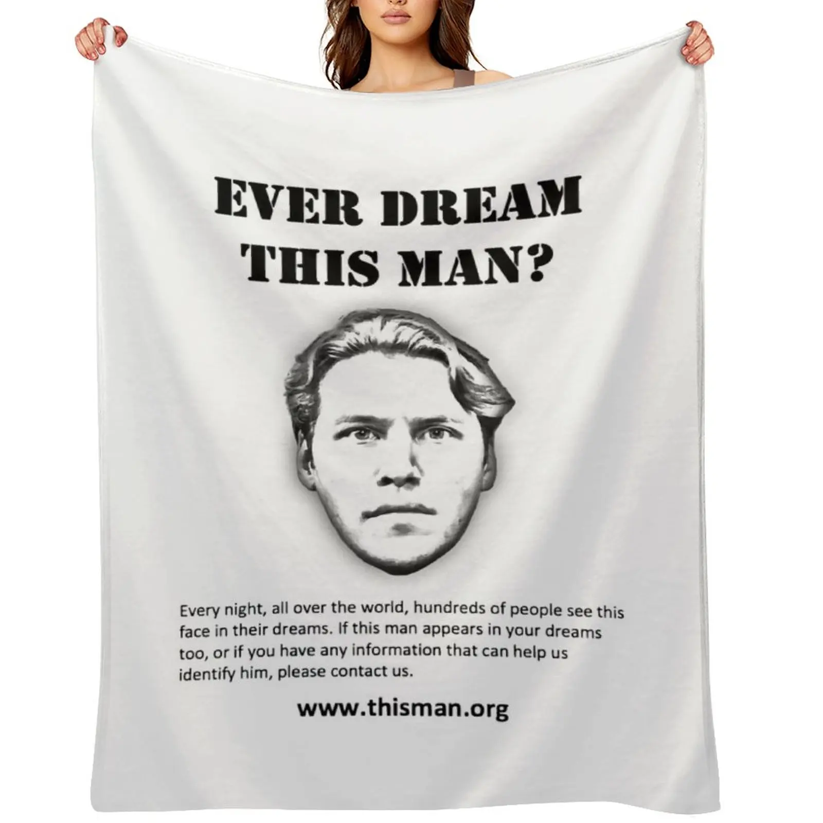

Ever Dream This Man Jerma Meme Throw Blanket Retros Thin Flannel Decorative Sofas Blankets