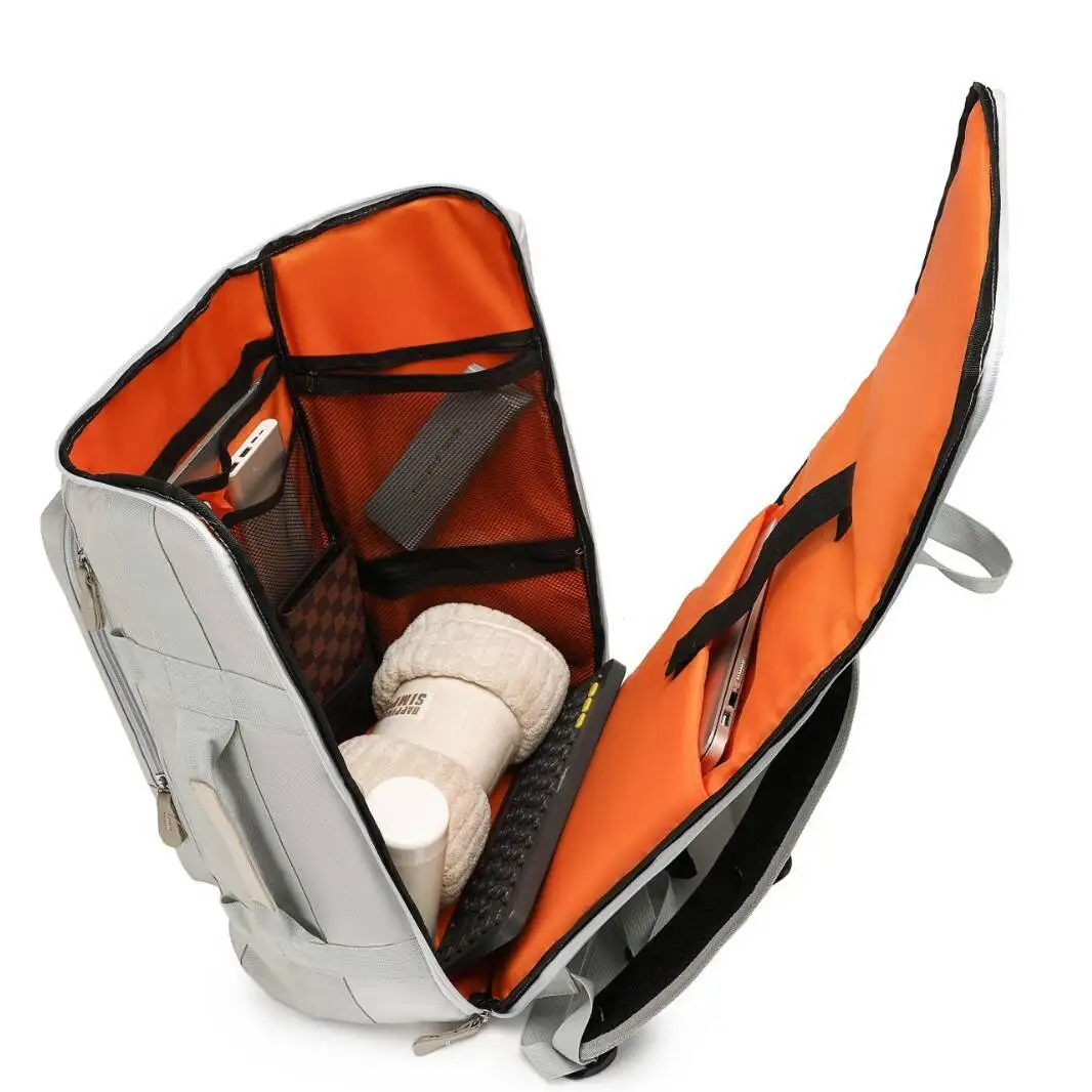 Large Capacity Fitness Bag, Travel Backpack, Dry Wet Separation Shoulder Bag, Outdoor Sports, Fishing, Yoga Training Bag