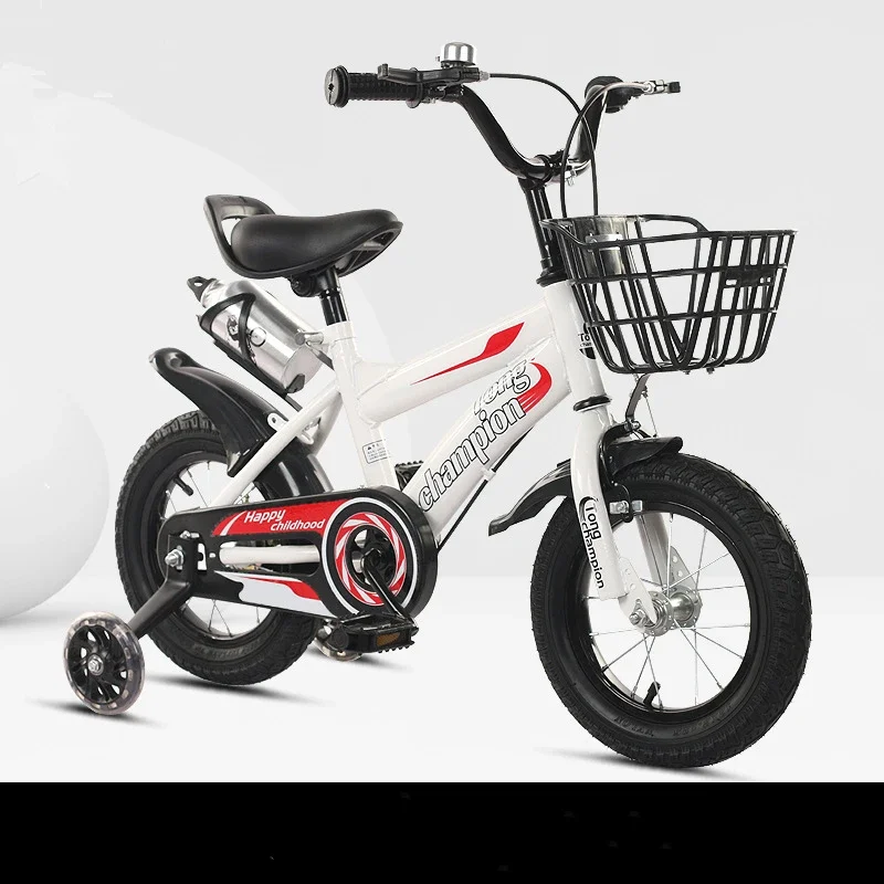 

Детский велосипед разных размеров, детский велосипед для мальчиков и девочек, съемная корзина с регулируемой высотой, подходит для детей 2-7 лет