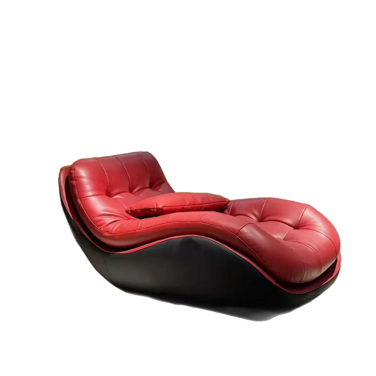 2025 tatami modern living room black fiberglass home recliner retro eggshell sofa eggshell recliner