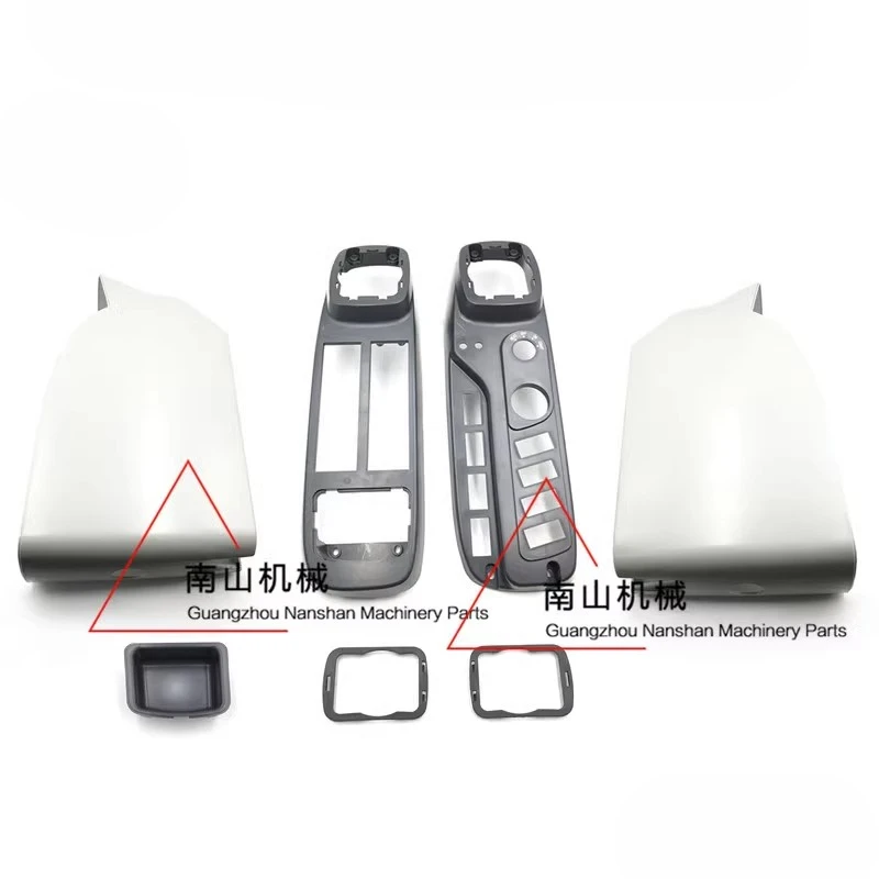 

For Sany Sy65/75/135/205/215/235/285-8 Joystick Armrest Box Decorative Plate Cover Excavator