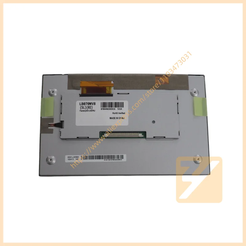 LB070WV8-SL01 LB070WV8-SL02 7.0 800*480 TFT-LCD Display Panel LB070WV8(SL)(02) Industrial use