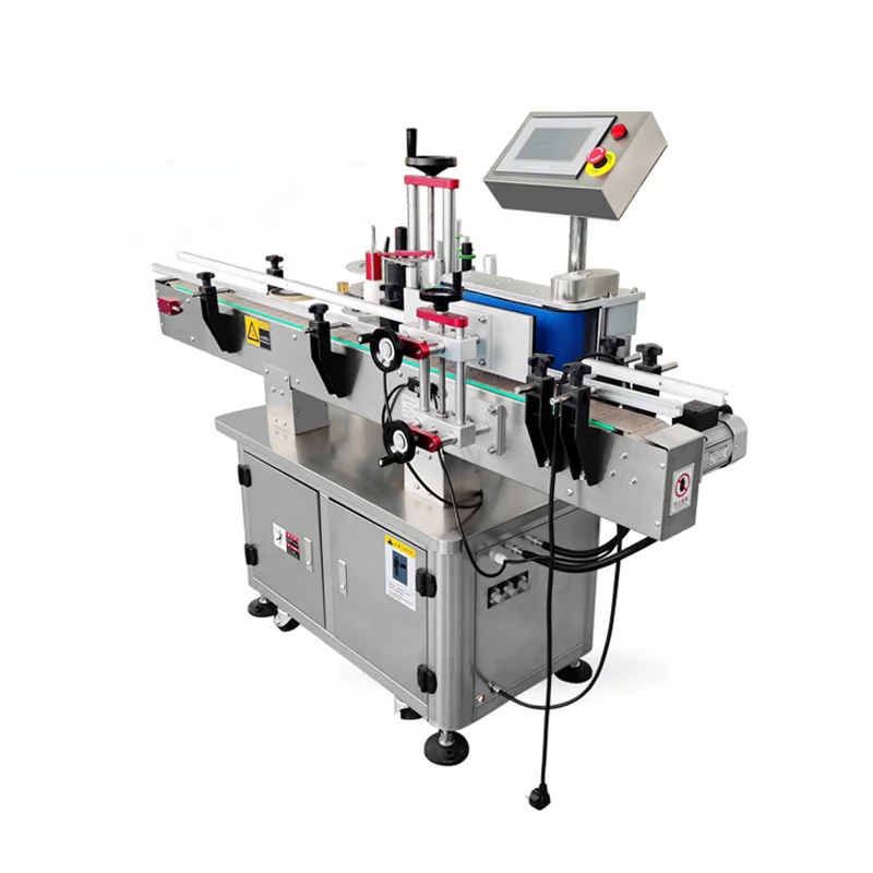 Hexagon Bottle Labelling Machine Digital Label Printer Roll To Roll Industrial Printer Label Making Machine