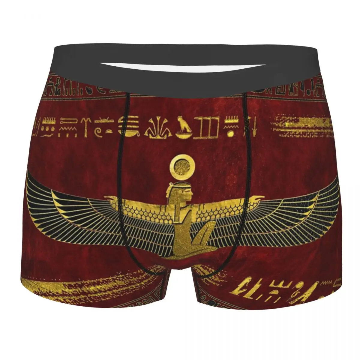 Egyptian God Ornament Men's Underwear Ancient Egypt Boxer Shorts Panties Humor Breathbale Underpants for Homme S-XXL