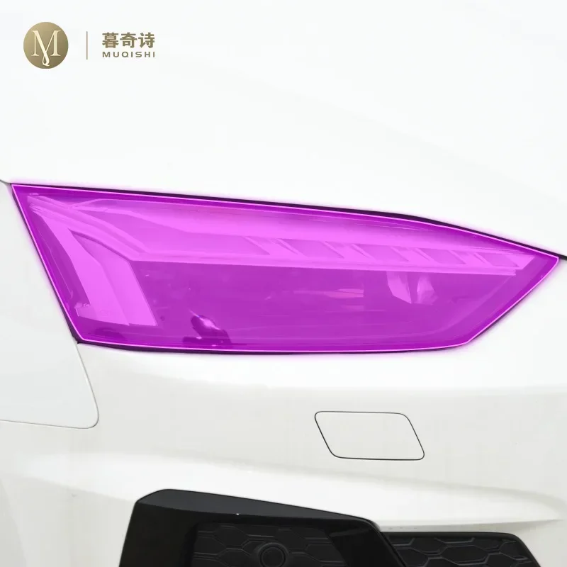 For Audi A5 8T3 2020-2023Car exterior Headlamps PPF Paint protection Film Anti scratch Scratch repair TPU film transparent refit