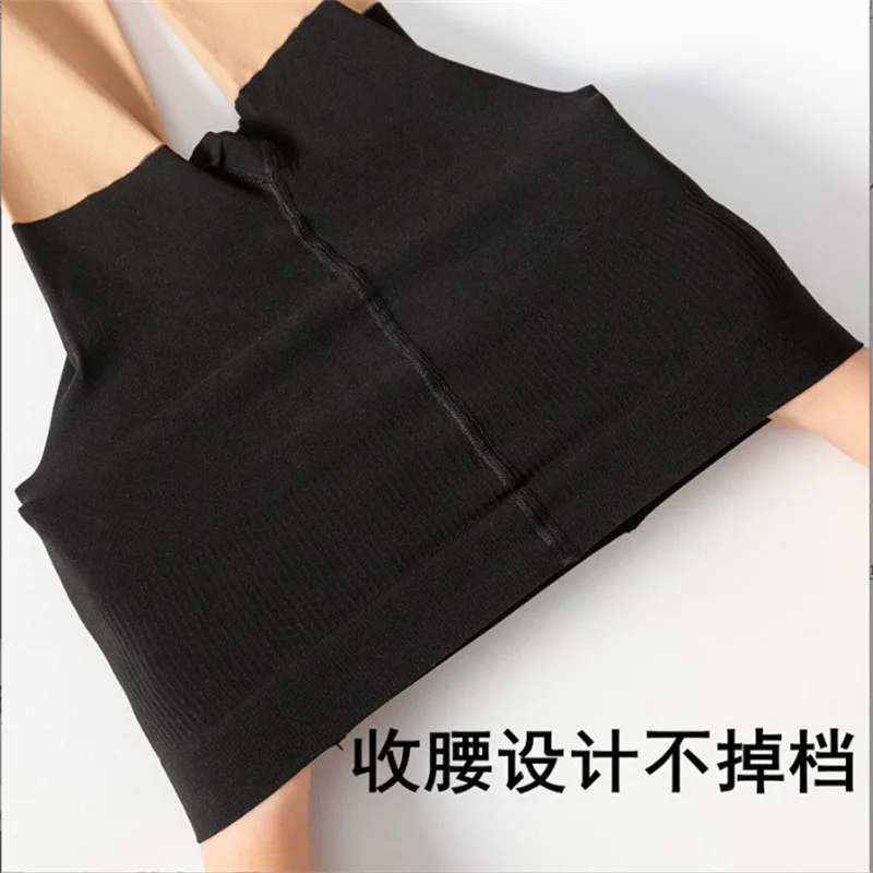 

Лосины-имитация носков на бедрах, трехсекционные, с эффектом обтягивающих носков, выше колена, для весны и осени, имитация голых ног