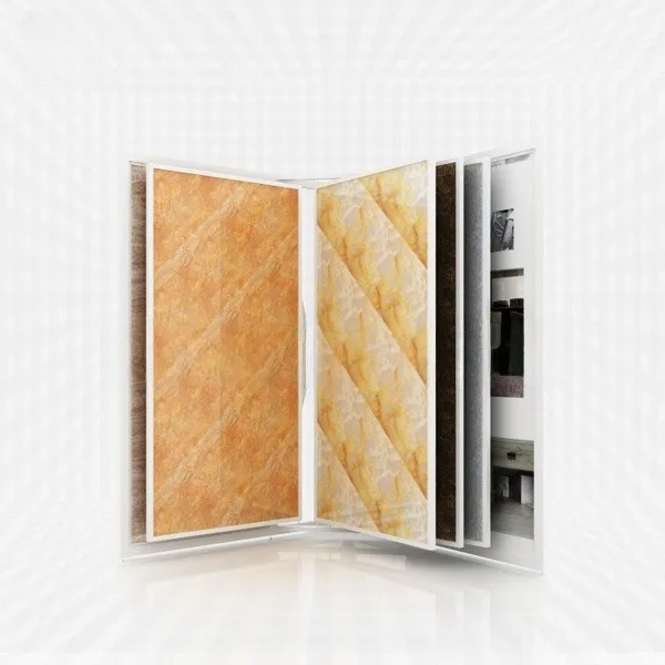 Graniteflex Sliding Unglazed Rack Marble Plinth Stand Showroom Light Tile Display