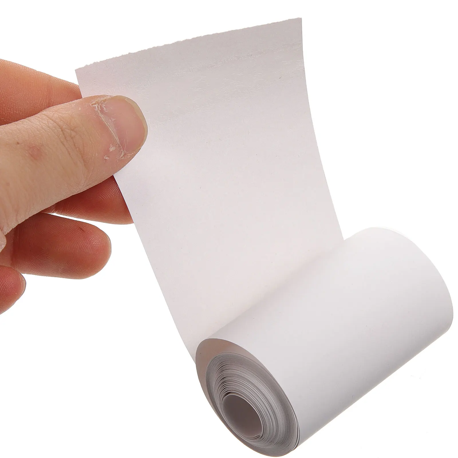 

10 Rolls Self Adhesive Blank Shipping Label Thermal Sticker Paper for Organizing Inventory Coding Projects Adding Machine Paper