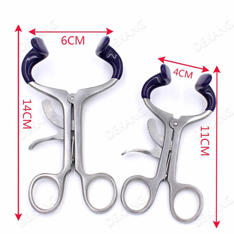 جهاز فتح الخد والشفاه، موسع فتح الفم من الفولاذ المقاوم للصدأ