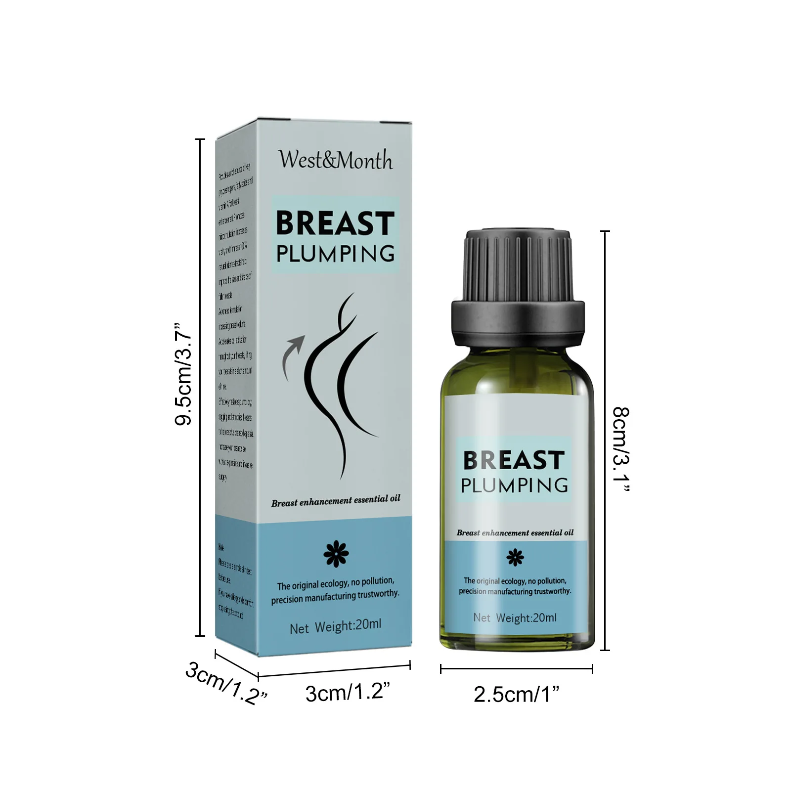 Breast beauty essential oil Breast massage plump breast tight and firm Postpartum breast care essential oil