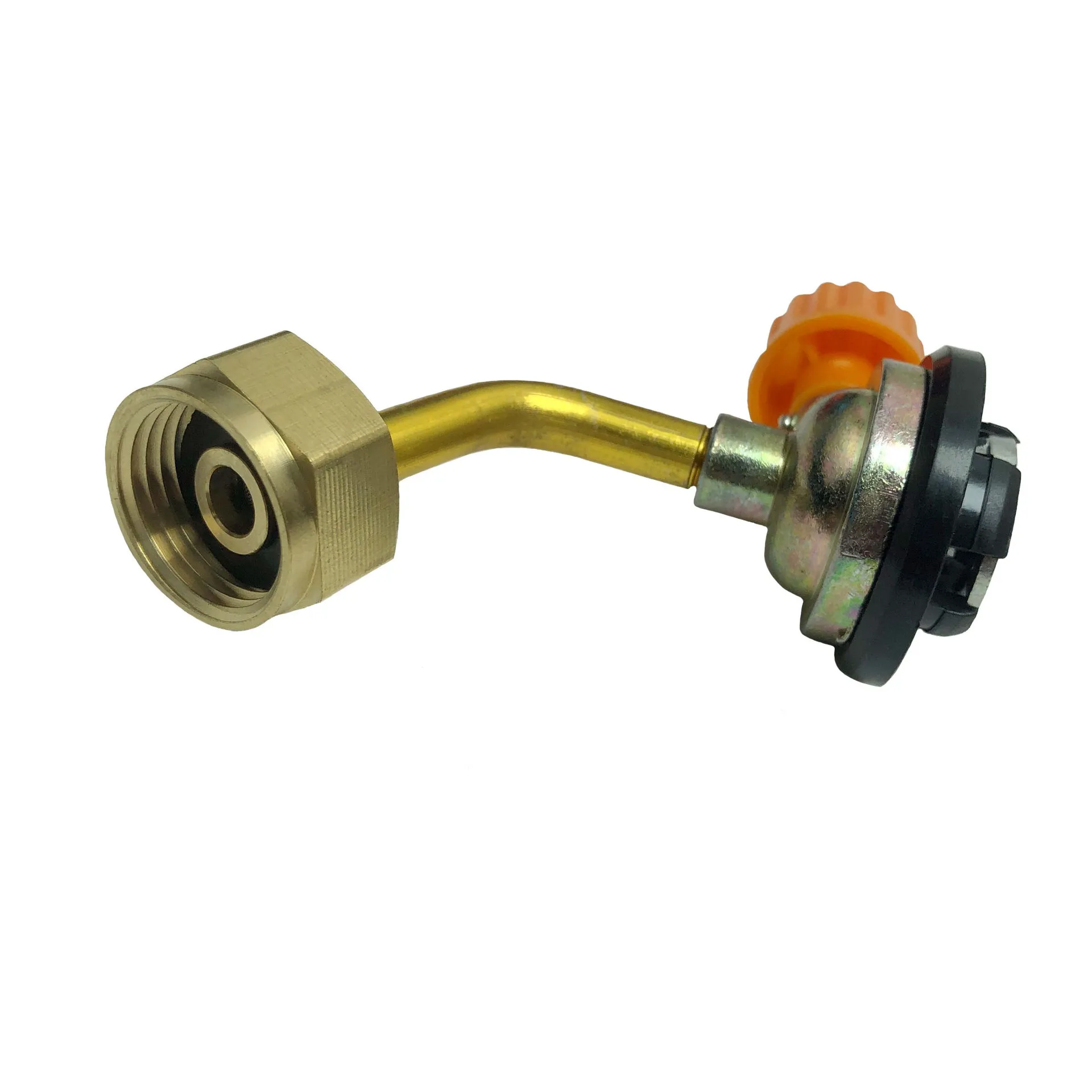 Butane Gas Cassette Refill Adapter Copper Valve for Direct Tank Refilling Suitable for Camping Picnic and Outdoor Activities