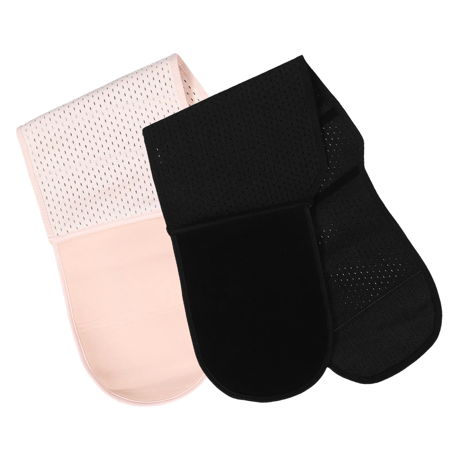 

Комплект из 2 послеродовых бандажей для живота: регулируемый компрессионный пояс для женщин, корректирующий пояс для талии, для коррекции фигуры и поддержки матки