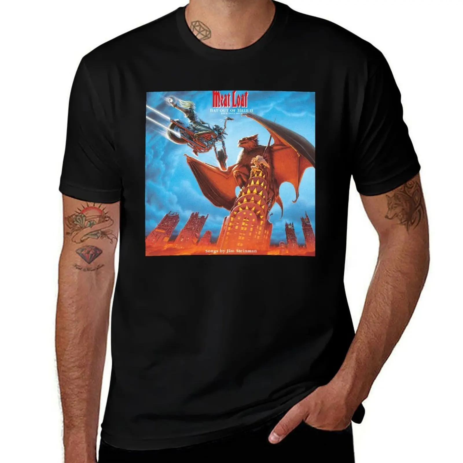 

Loaf Bat Back into Hell 2022 T-Shirt cotton t shirt man t shirts for man cotton soft T-Shirt