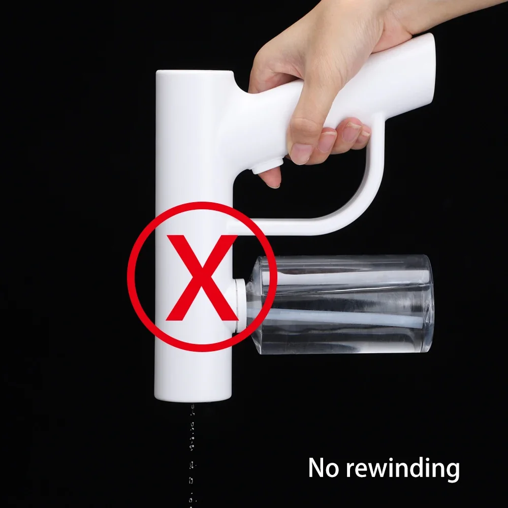 Electric Disinfectant Spray Gun Portable Nano Sterilization Mist Sprayer