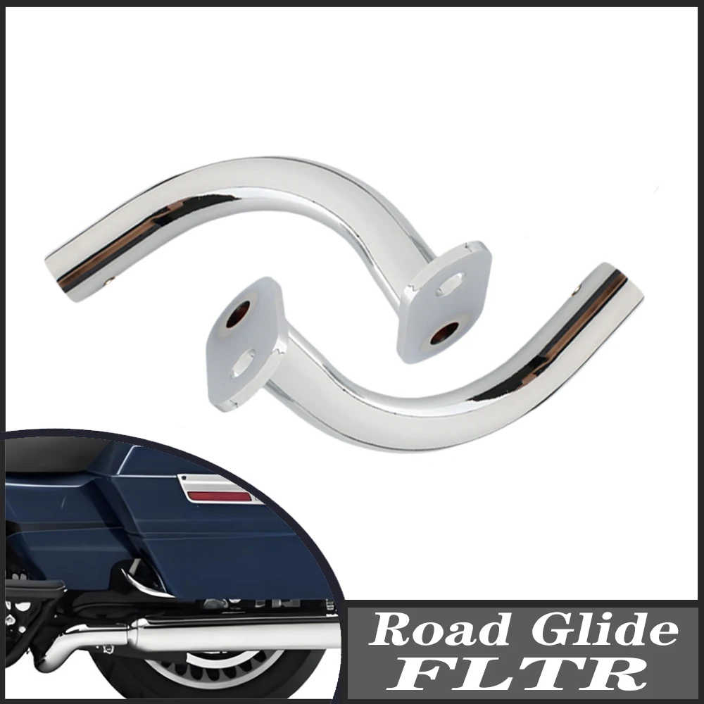 

For Harley Touring Road Glide FLTR 1993-2013 Motorcycle Saddlebag Guard Eliminator Brackets Support