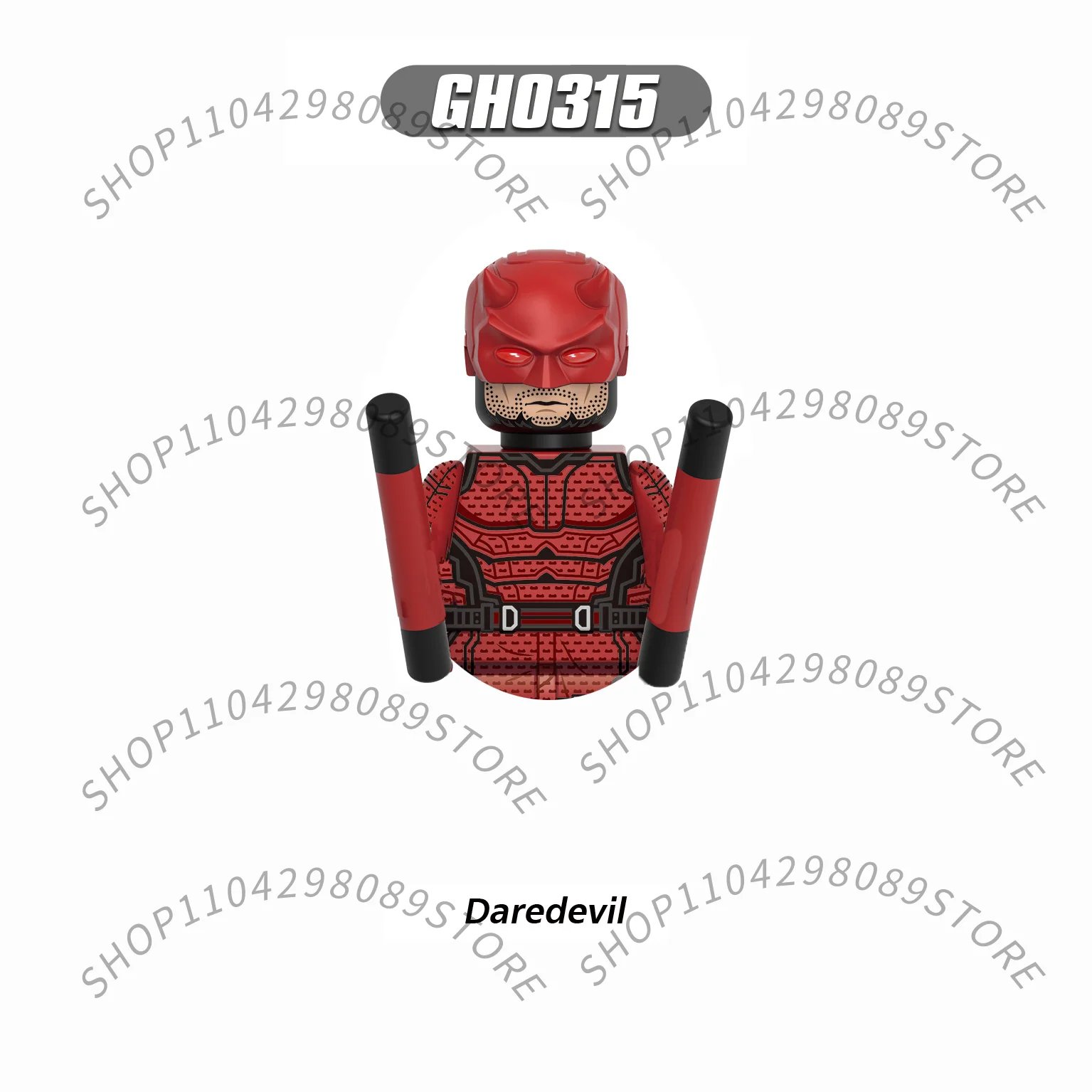 Marvel Bouwstenen Mini klassieke figuren Kindercadeau voor een feestje Steenspeelgoed Daredevil Venom Doctor Doom - afbeelding 1