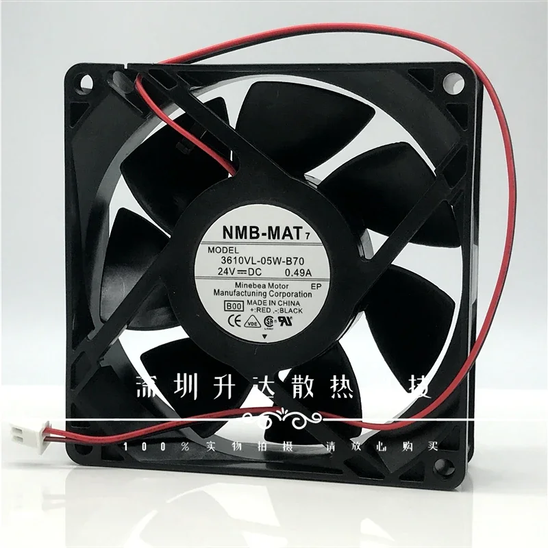 

New NMB 3610VL-05W-B70 DC24V 0.49a frequency converter 9025 large air volume cooling fan