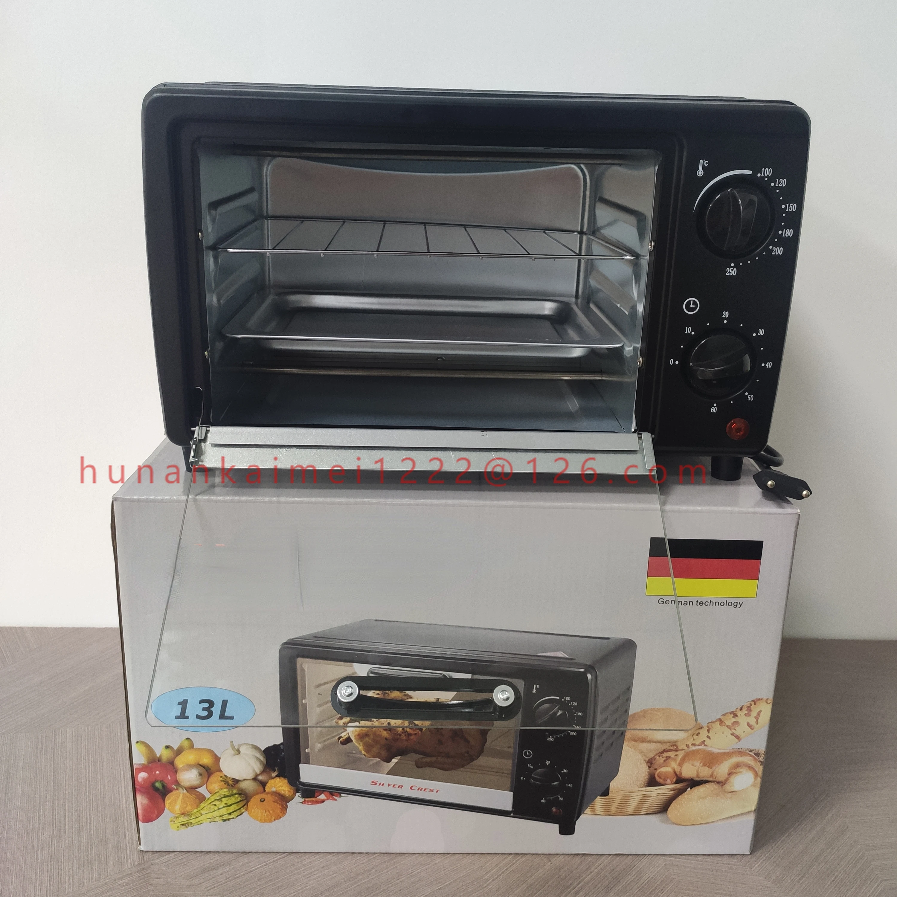 

Electric Oven without Oil, Kitchen Appliances, 800W, 13L, High Quality