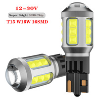 DXZ 2pcs 921 912 T15 LED Bulb W16W Projection Canbus 10W 3400LM Car Turn Signal Reverse Backup Brake Light Auto Lamp 12V 24V