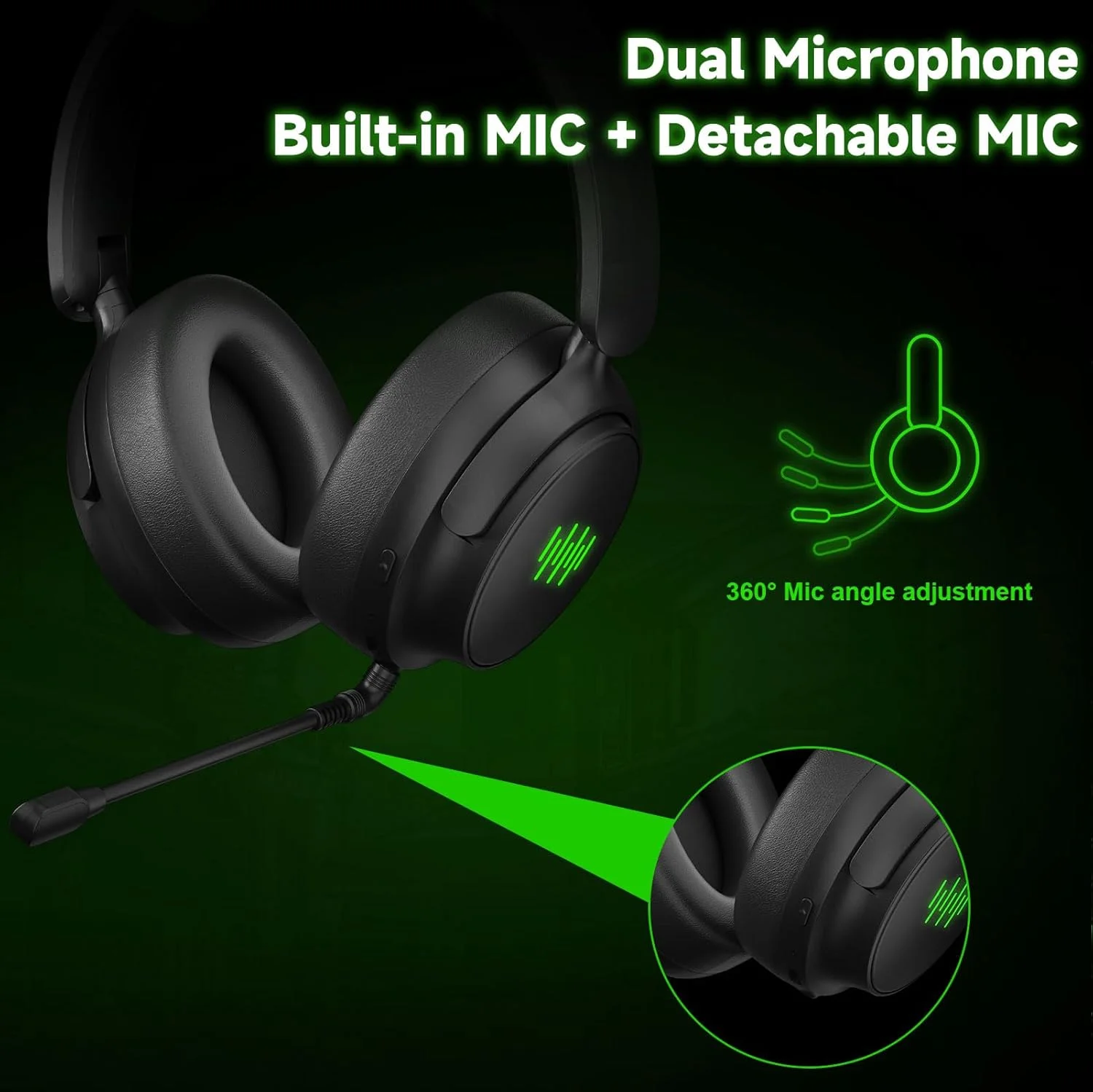 Foldable Gaming Headset For Xb - Pc Gaming Ps5 review and price