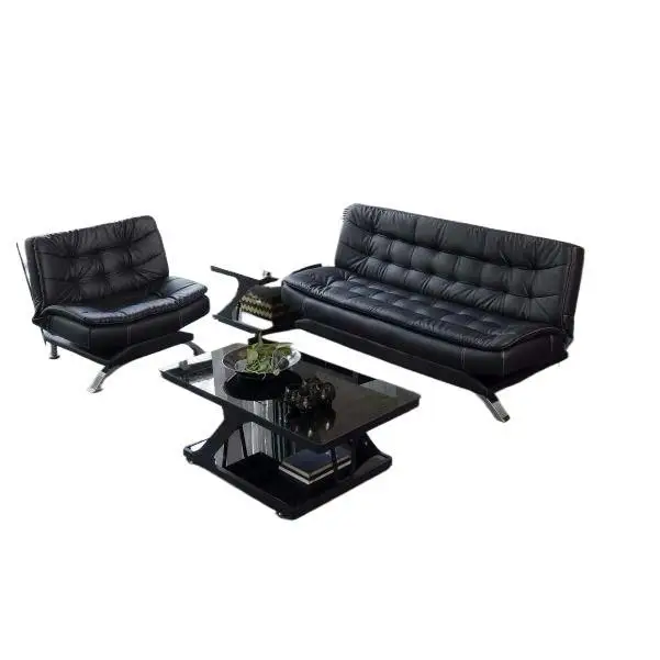 

Three-person multi-functional folding business office sofa, simple and modern reception office sofa bed