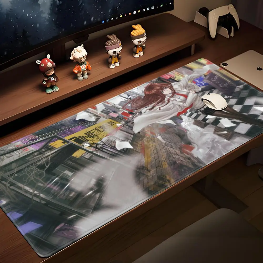 

S_steins_GateS Mousepad XXL Gaming Mouse Pad Large Mouse Pad PC Gamer Computer Mouse 1000x500mm Keyboard Desk Mat