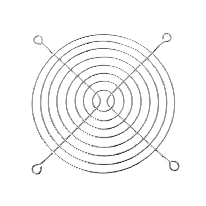 Rete per griglia in ferro da 120 mm 12 cm per computer per ventole case Protezione per ventola Protezione per dita Griglia per griglia Nuovo
