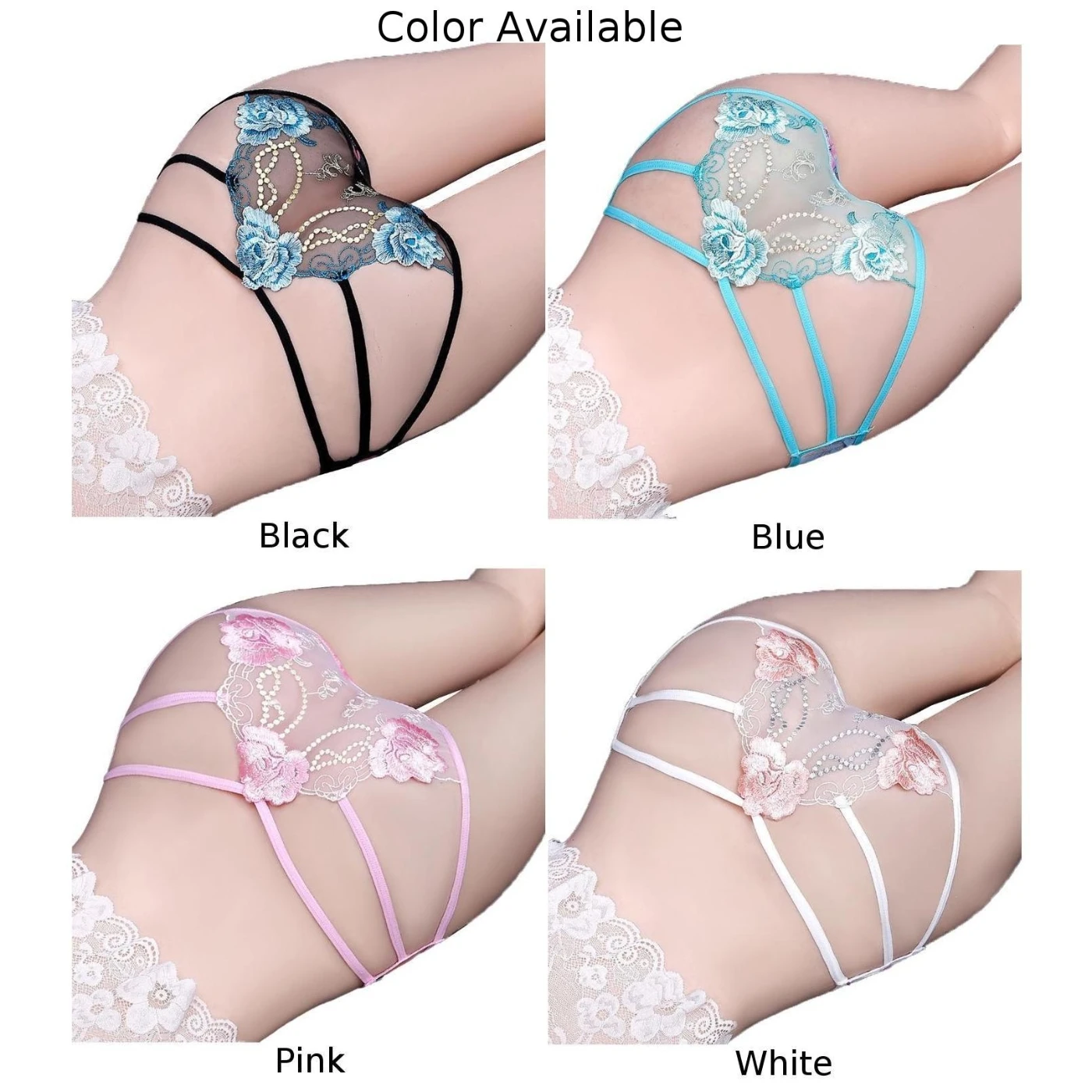 Brief Ladies Hollow Knickers Open Out Panties Printed See Sissy Briefs Thong Through Erotic Underwear G-String