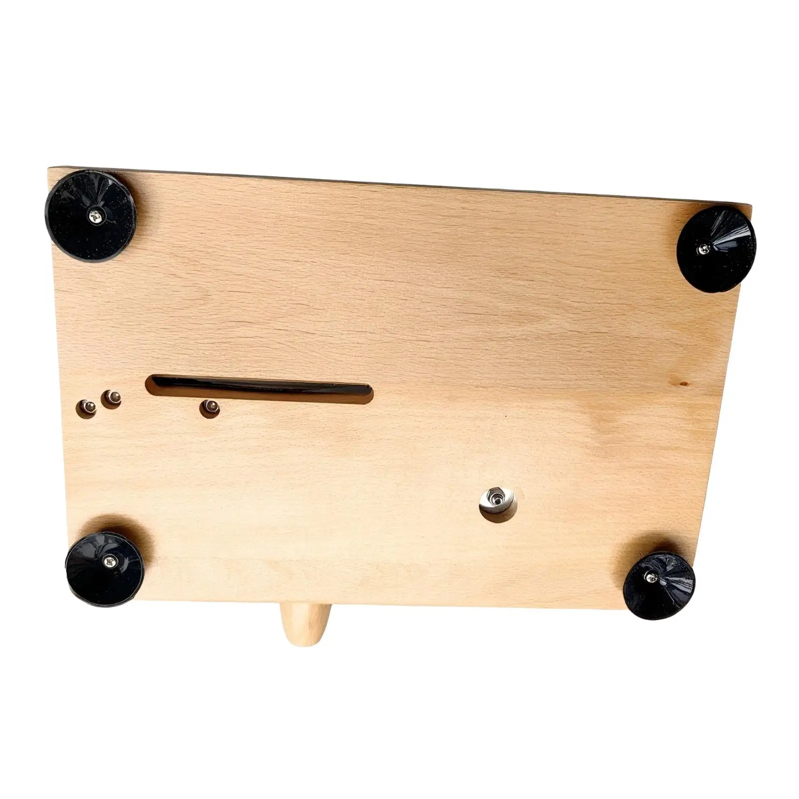 Manual Bread Slicer Machine for Homemade Sourdough with Hand Crank Metal Wood Frame Adjustable Blade Thickness Suction Cup Base