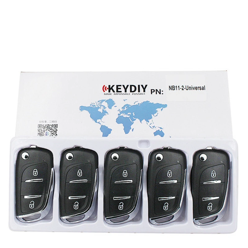 1pcs KEYDIY KD Multi-functional Universal Remote Key NB11 for Peugeot Style Car Remote Key for KD900+ URG200 KD-X2 NB-Series