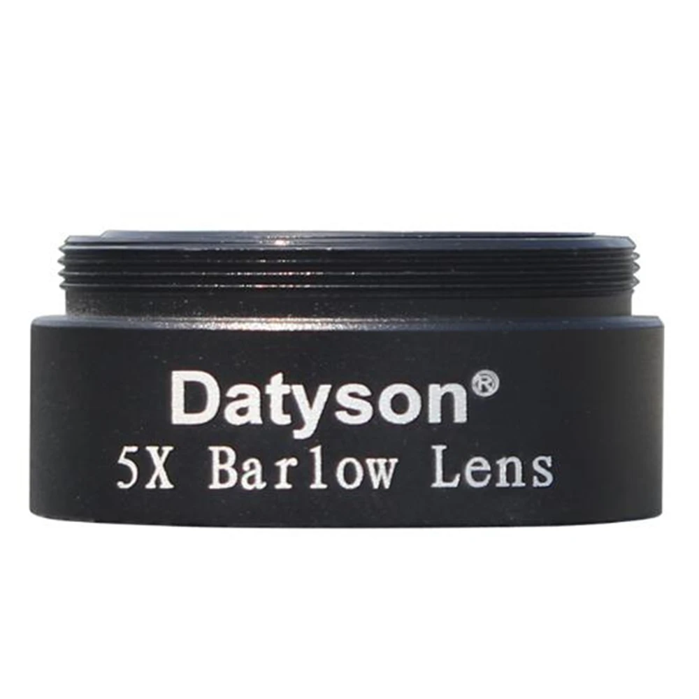 

Datyson Astronomical Telescope Accessories 5X Eyepiece End Extender 1.25 Inches 5 Times Barlow Lens