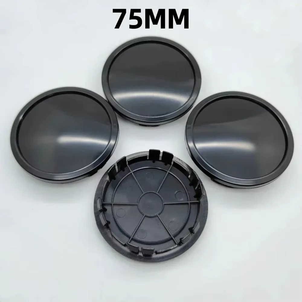 4 stücke ABS 75mm Blank Auto Rad Mitte Kappen Neue Stil Auto Styling Auto Zubehör für Mercedes 65mm Emblem logo Felge Radkappen Abdeckung