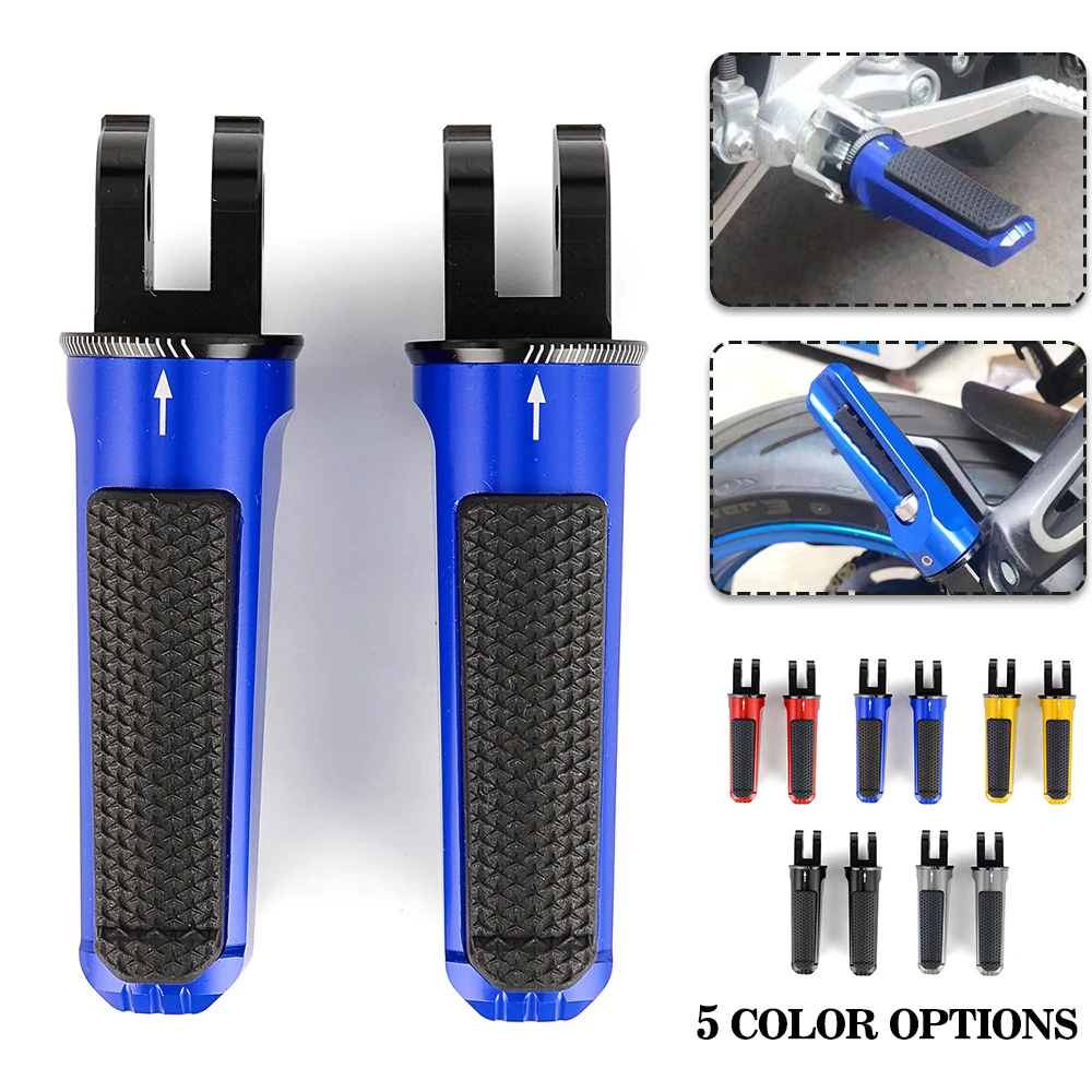 YZFR1 YZFR6 Foot Pegs Front Rider Pedal Rear Passenger For YAMAHA YZF R1 R1M R6 YZF-R1 YZF-R1M YZF-R6 2003 - 2020