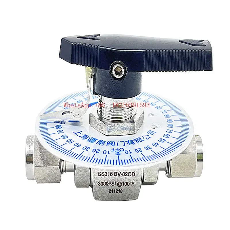 Limited Offer Scale Micro Control Valve Stainless Steel Metric Imperial 316 Card Sleeve Internal Thread Limit Throttle Ball Val