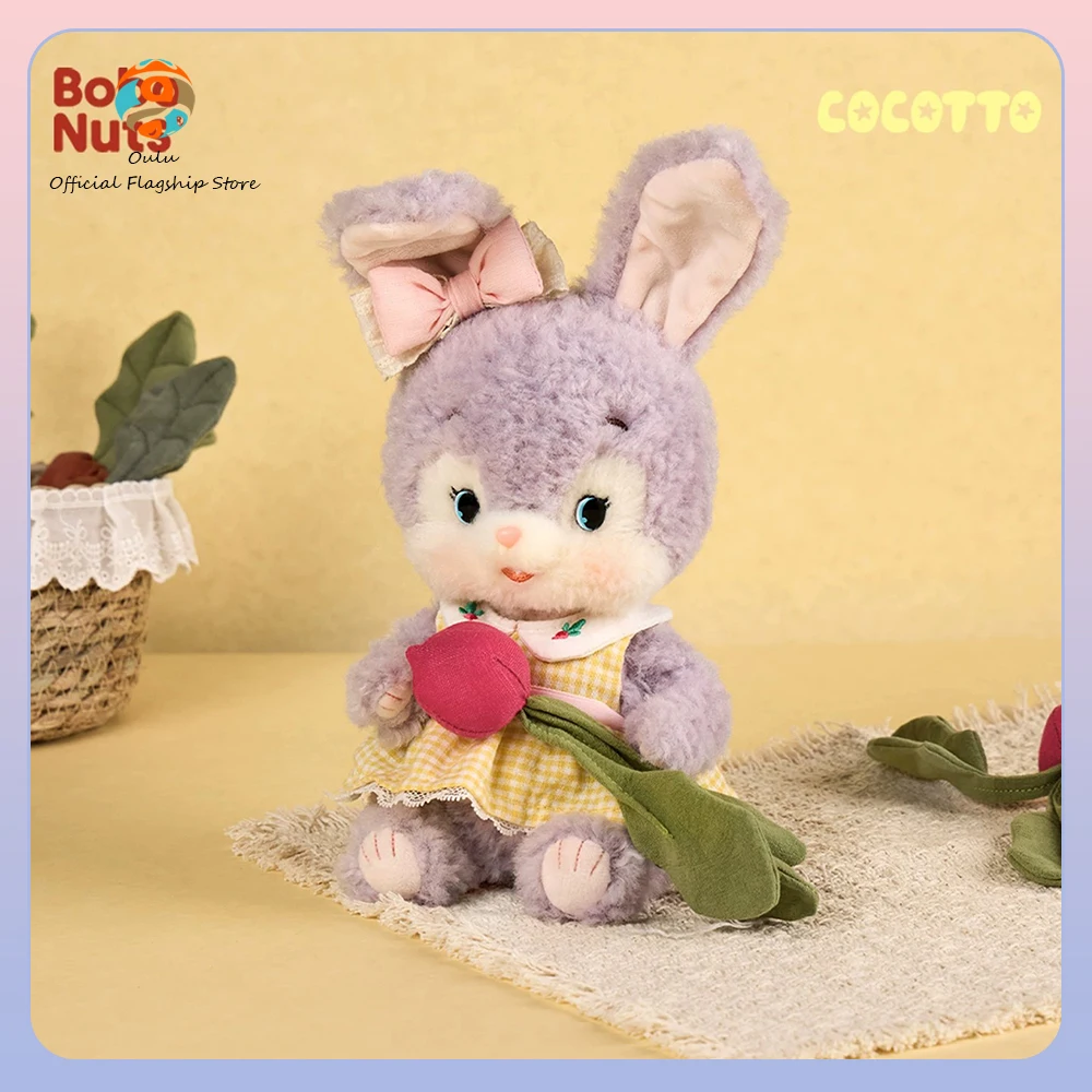 

New Genuine Bobo Nuts Little Luna Bunny Stuffed Plush Doll Keychain Ornament Gift Toy Palm-Sized Buddy Little Bunny Plush Figure