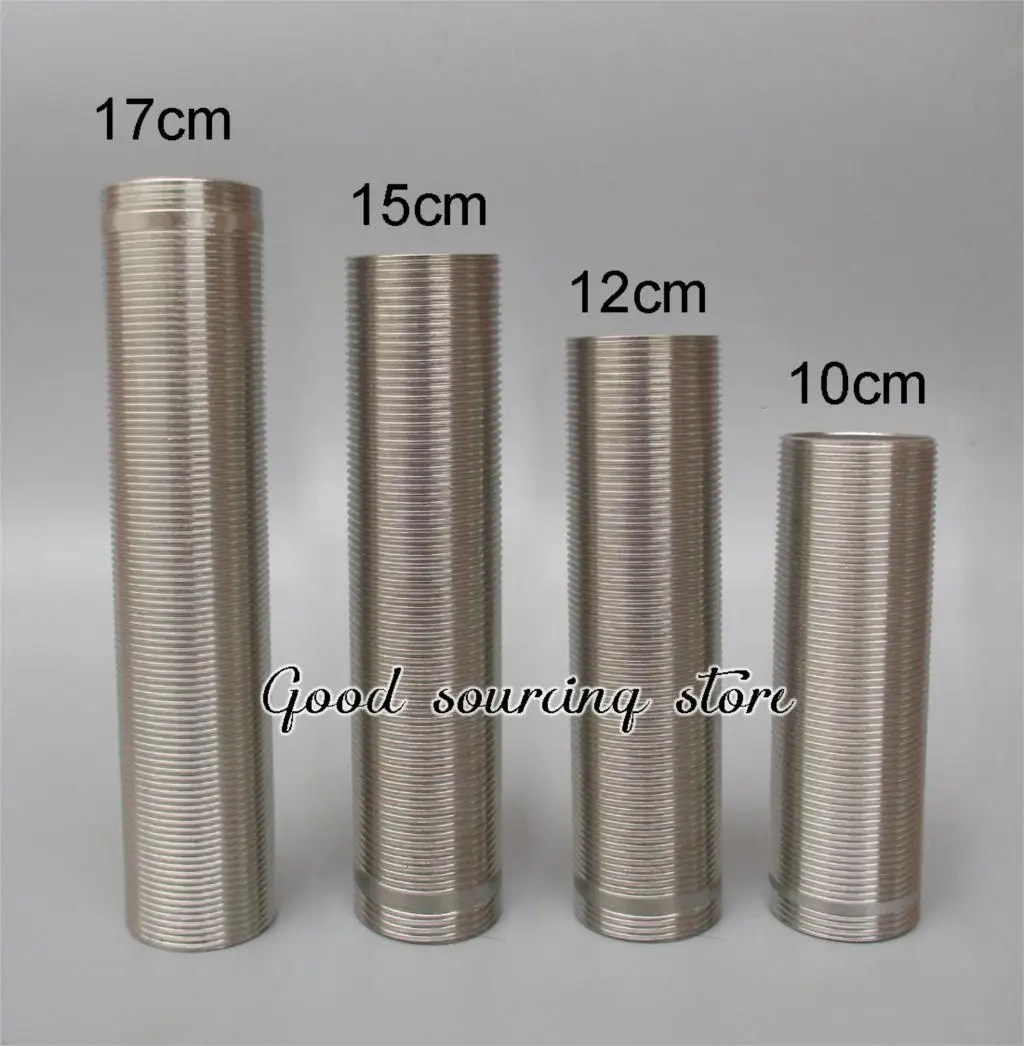 2 Pieses/Lots Kraan Base 10/12/15/17Cm Rvs Materiaal