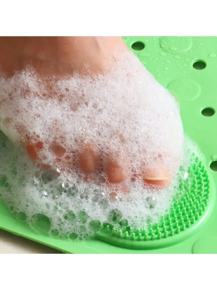 

G6KF Therapeutic TPE Foot Massage Pad Secure Gripping Bath Mat Waterproof Durable For Elderly Child Friendly Home Use