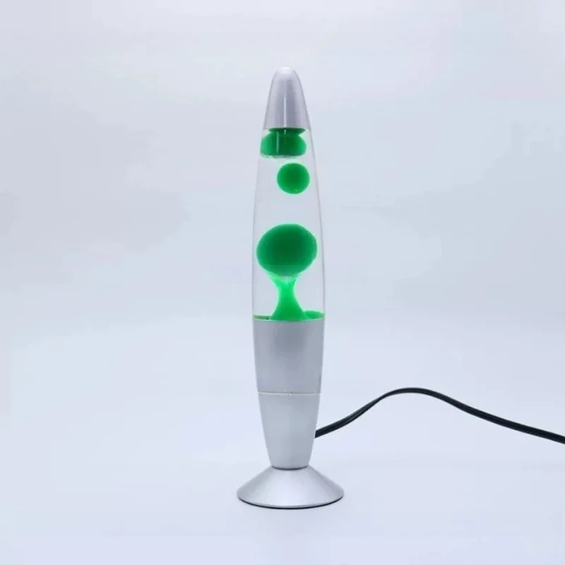 16 Inch Lava Wax Lamp Romantic Bedroom Lamp Plugged in Bedside Decoration