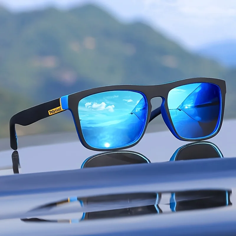 

2025 NEW Fashion Square Polarized Sunglasses Men Women Driving Fishing Luxury Brand Designer Sun Glasses Driver's Eyewear UV400