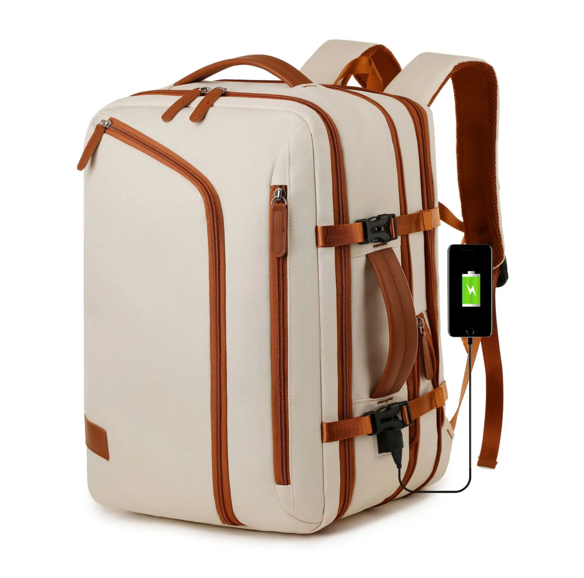 

32L City Walking Backpack Waterproof Large Capacity Multifunctional Travel Luggage Laptop Bag