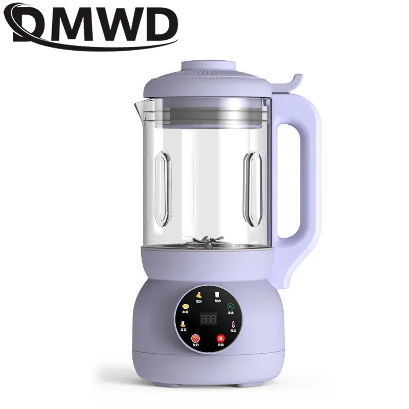 

1L Automatic Soybean Milk Machine Portable Wall Breaking Machine Intelligent Filter-Free Cooking Machine Food Blender 220V