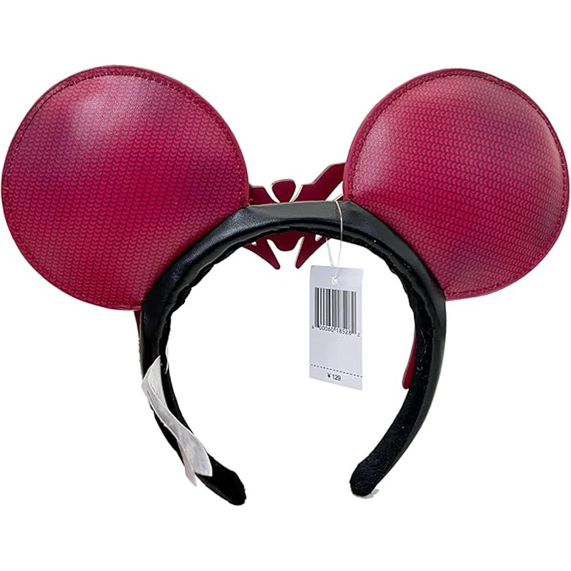 Disney Mickey Mouse Headband Halloween Witch Red Ears Fancy Dress Party Princess Ears Hair Accessories Womens Headbands for Girl image 5