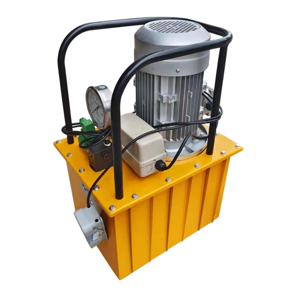 

Thin split hydraulic cylinder pump