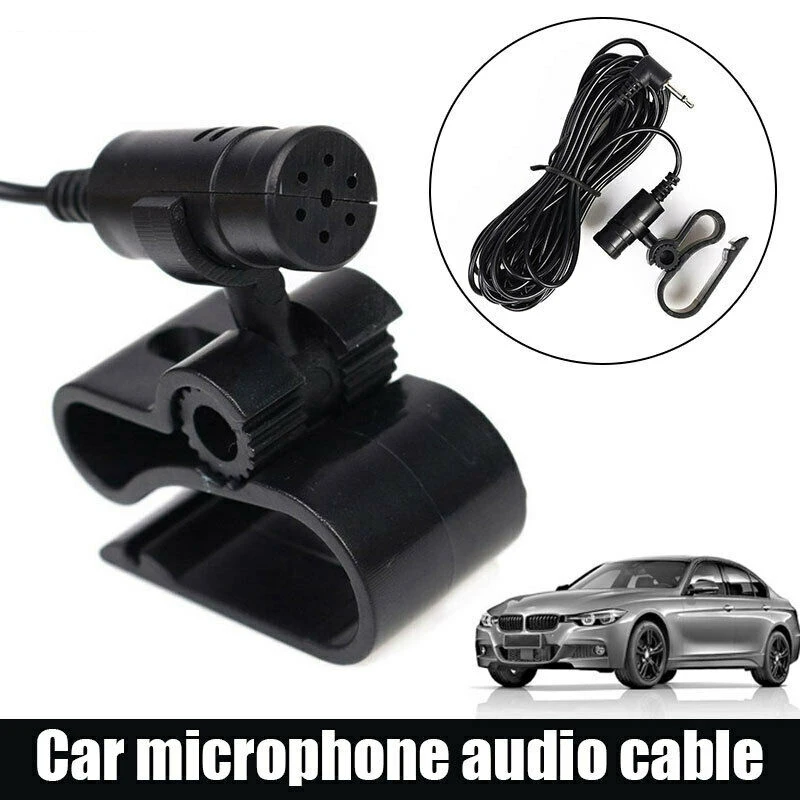 

Car Microphone Speaker Audio Adapter Cable Connector Stereo Radio Interface Car Accessories 2.5MM For Pioneer DNX-9960