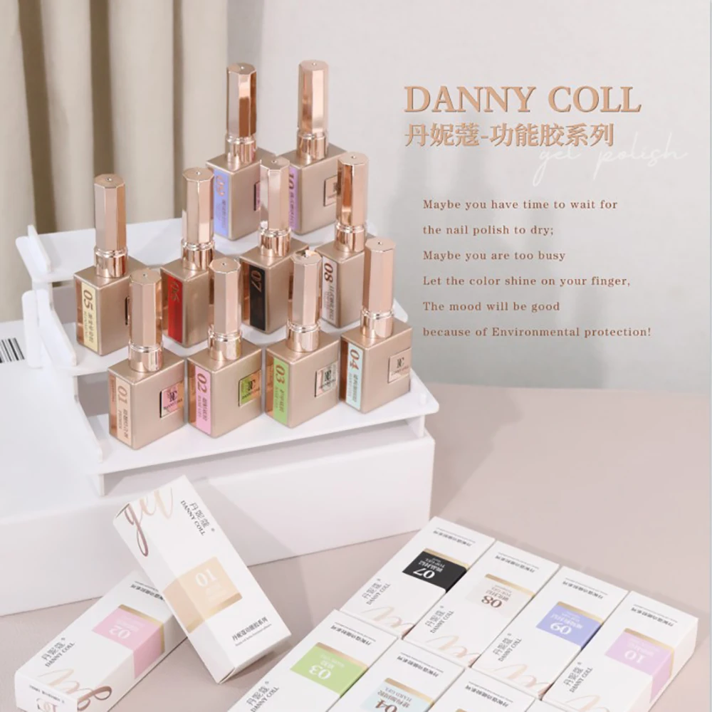 New Diamond No-Wipe Top Coat Gel Nail Polish Soak Off UV LED Polish Semi Permanent UV Gel Base Coat Russian Self-leveling Nude