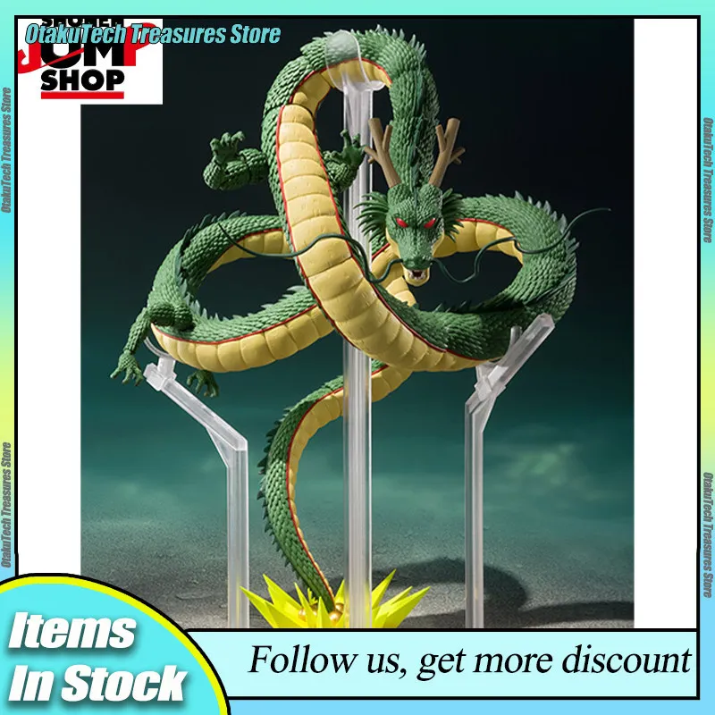 

Коллекционная фигурка Dragon Ball Bandai S.H.Figuarts God Dragon, 1/12, оригинальная аниме-фигурка, 28 см, ПВХ статуэтка, модель, игрушка, подарок