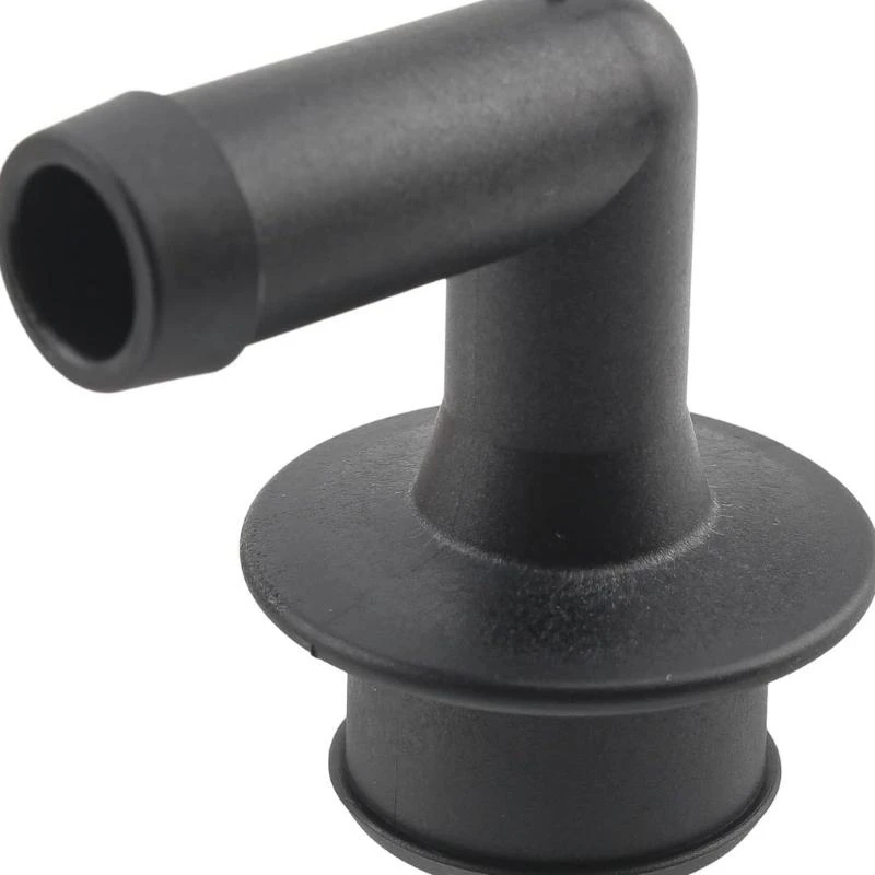 Conjunto de cobertura de cotovelo de ventilação de motor ABS resistente Ajuste direto Válvulas à prova de vazamentos Tampa de ventilação 53013360AA para carro