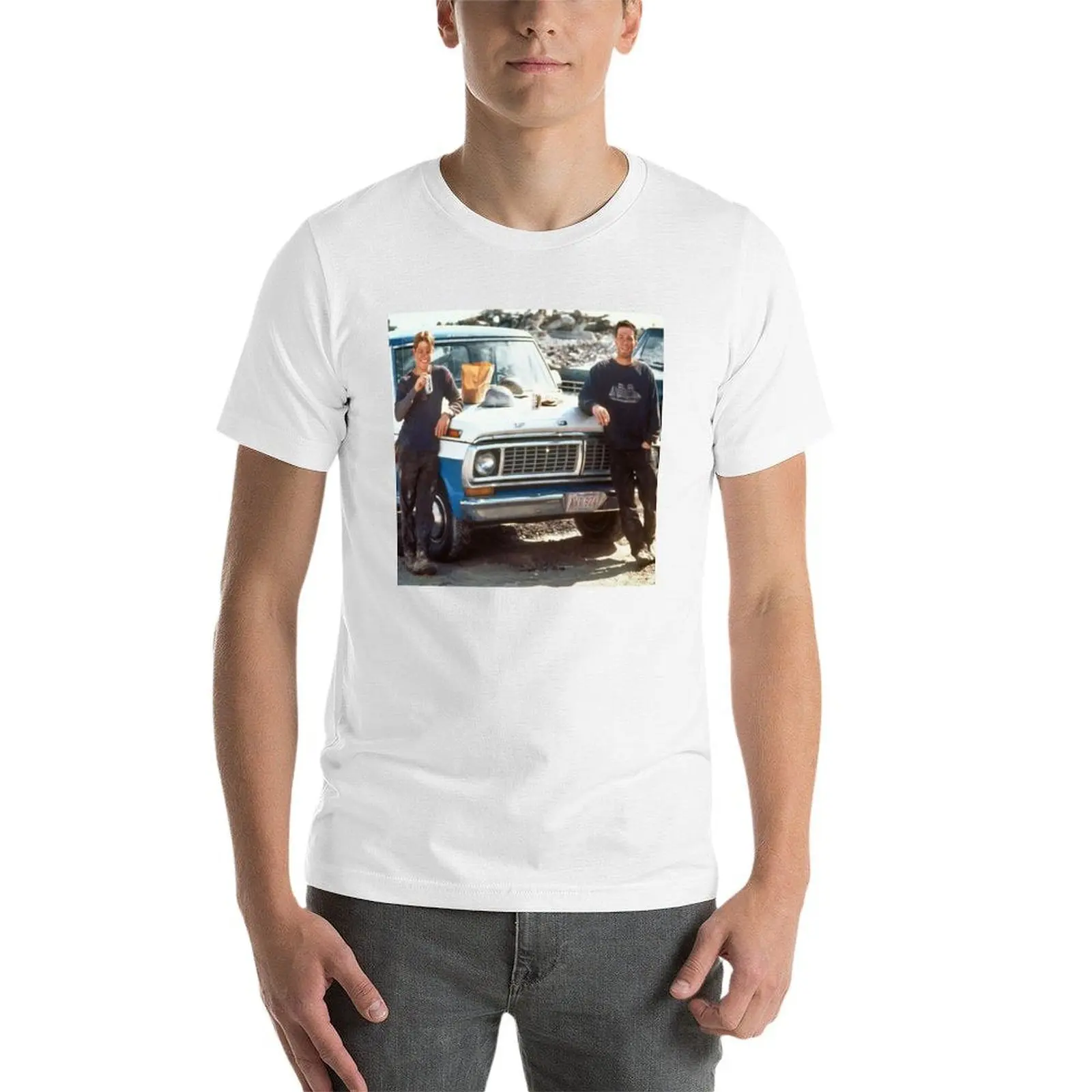 يونغ مات ديمون بن أفلك جيد سوف الصيد تي شيرت قطن تي شيرت حزمة تي شيرت للرجل تي شيرت