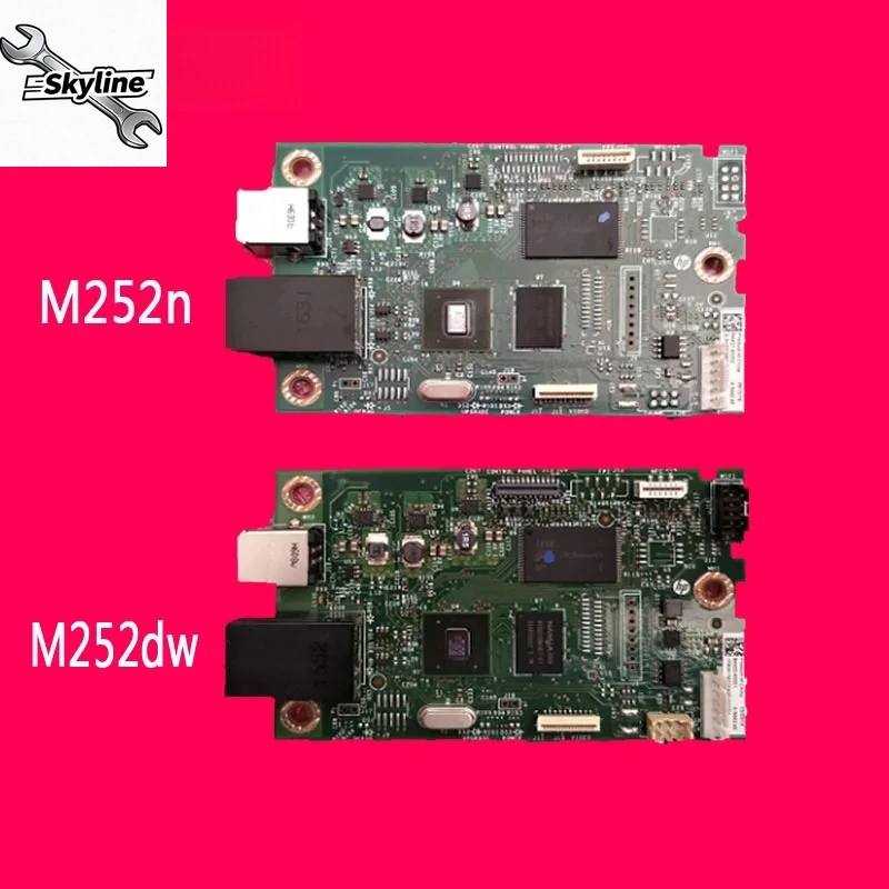 Плата форматирования B4A22-60001 B4A21-60002 для HP M252 M252dw M252n 252 252dw 252n, логическая плата, материнская плата B4A21-60002D
