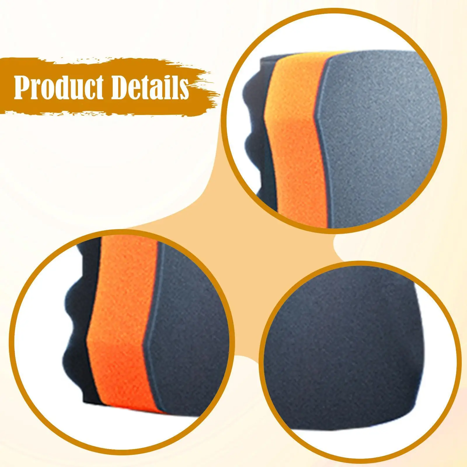 Car Wash Sponge MultiFunctional Window Bike Sponge Polishing Automotive Trucks Ergonomic Material Suitable for